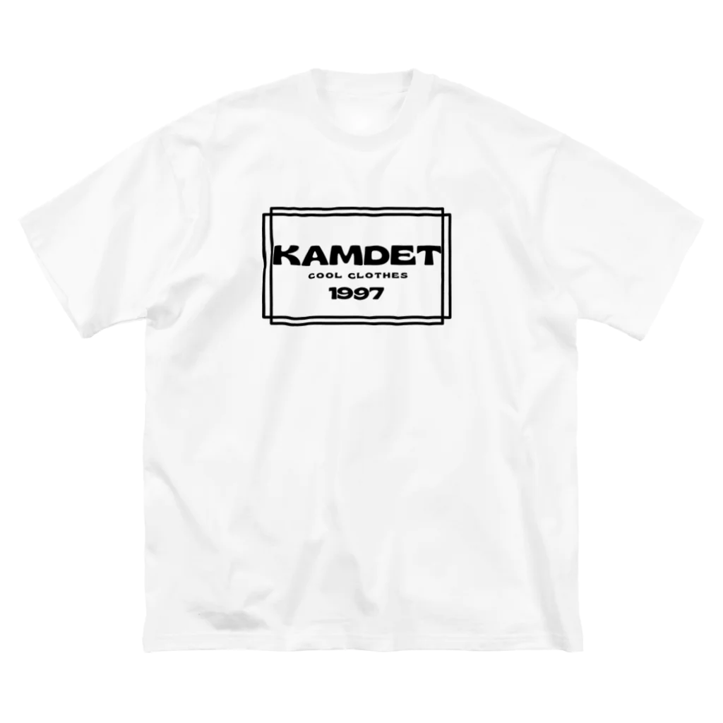 KAMDET カムデット　ストリートブランドのKAMDET BOXLOGO Design  カムデット Big T-Shirt