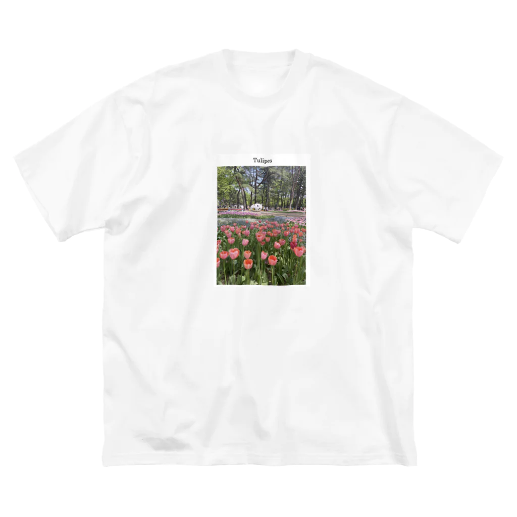 𝑷𝑶𝑴𝑷𝑶𝑴𝑹𝑰𝒀のかわいいチューリップ🌷 Big T-Shirt