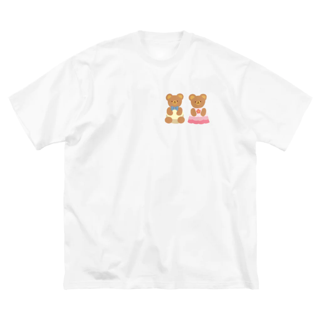 トゥインクルのアジル君とキララちゃん ビッグシルエットTシャツ