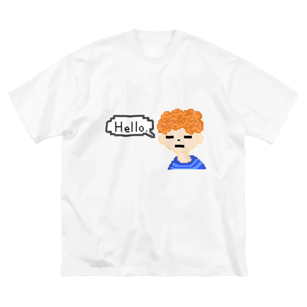 ん。のHello. ビッグシルエットTシャツ