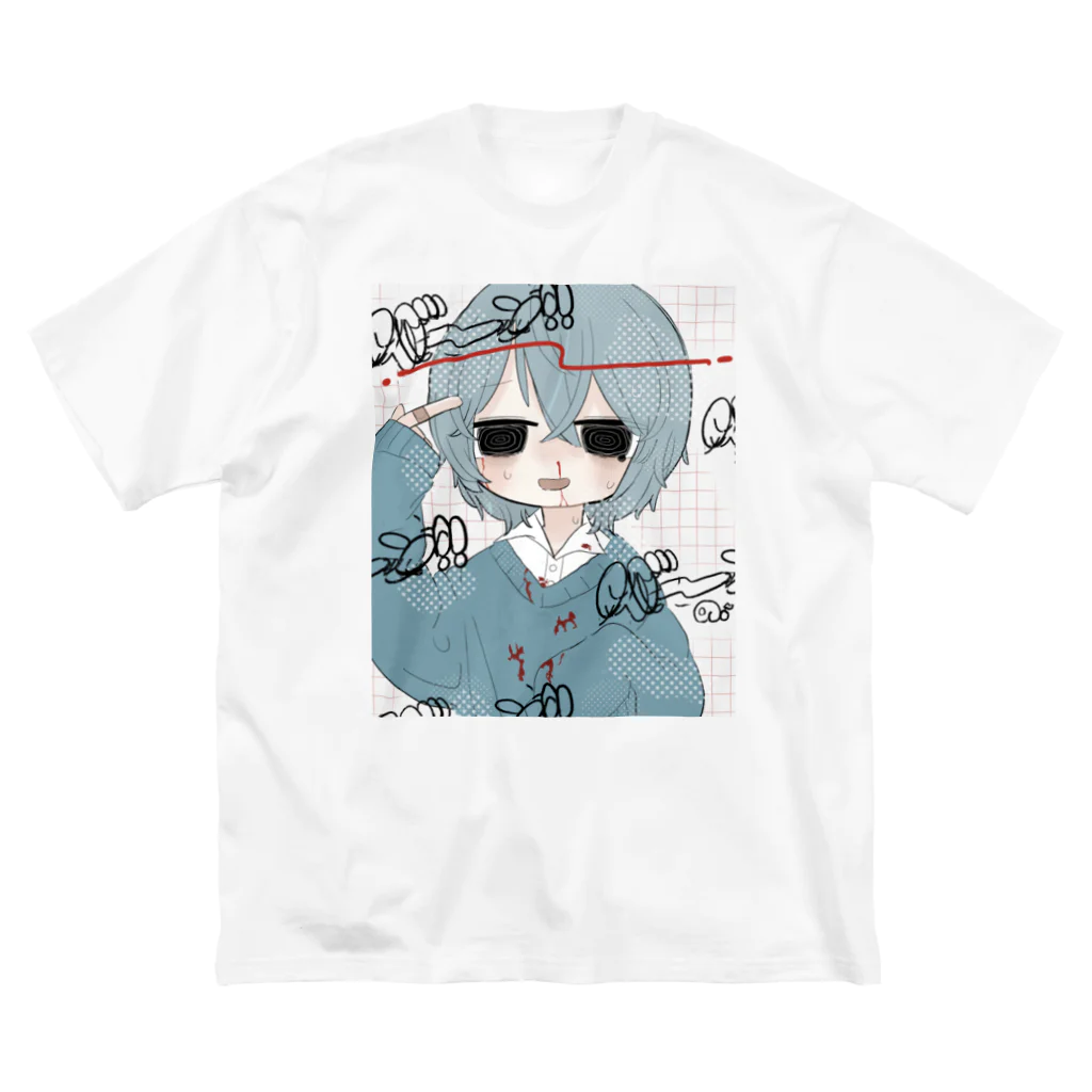 たまだくろののなんちって ビッグシルエットTシャツ