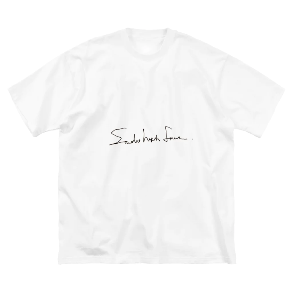 ＮＵＭＢＥＲ5のSHFの文字 ビッグシルエットTシャツ