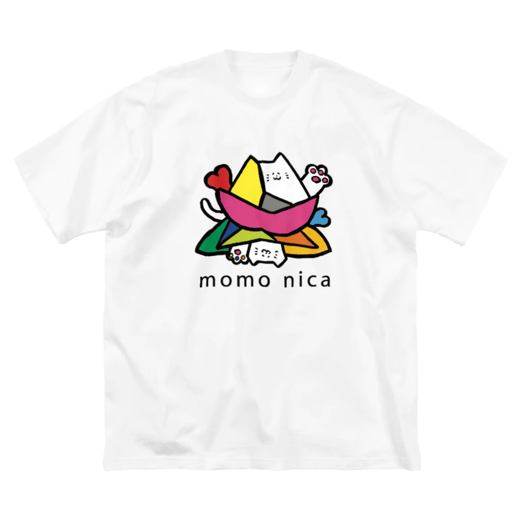 肉球ストア２号店のモモニカ Big T-Shirt