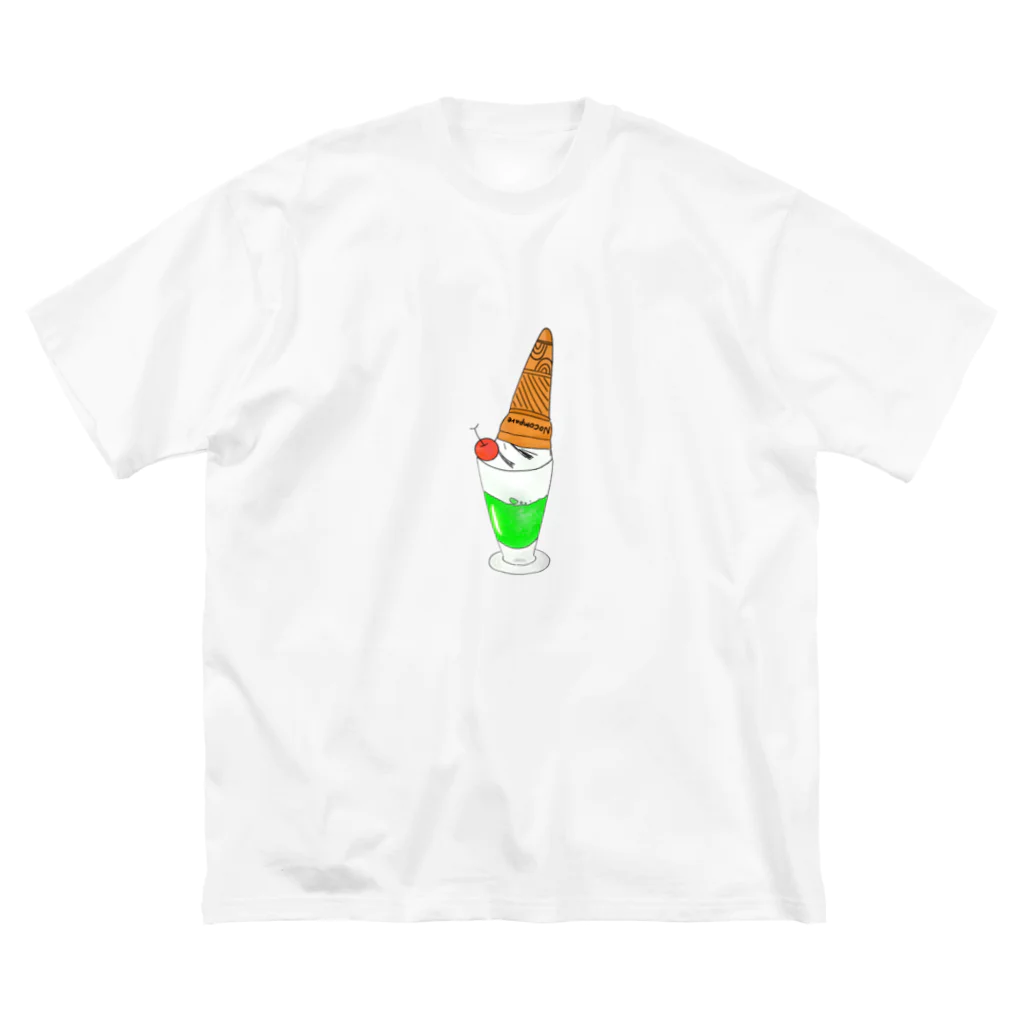 nocomのクリームソーダ Big T-Shirt