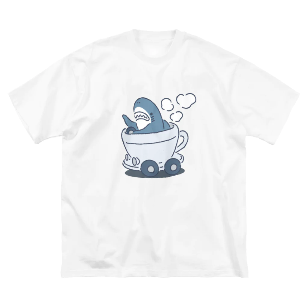 サメ わりとおもいのコーヒーカップレーサーサメ Big T-Shirt