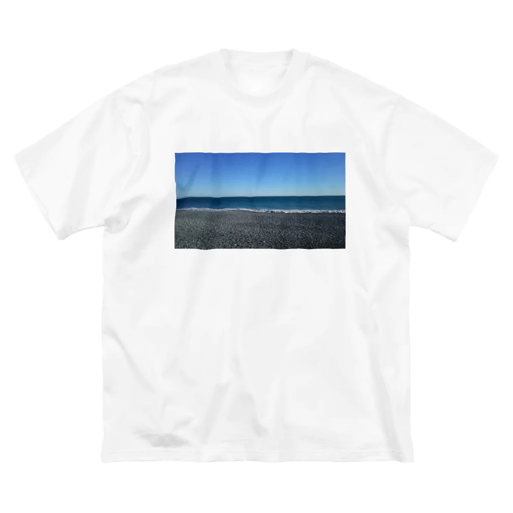 わんわんlifeの海 ビッグシルエットTシャツ