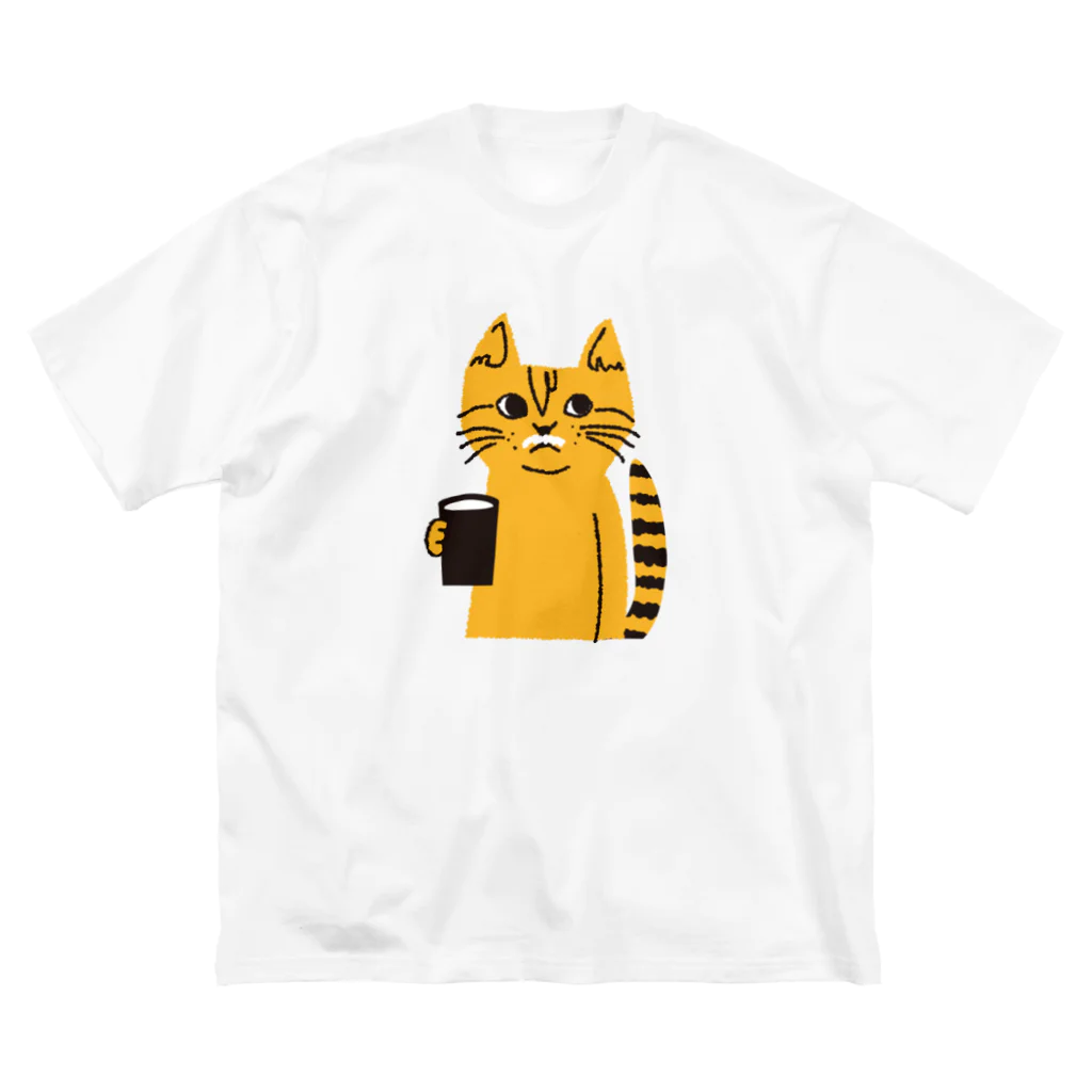 mapechiのトラネコしまお、milk最高 Big T-Shirt