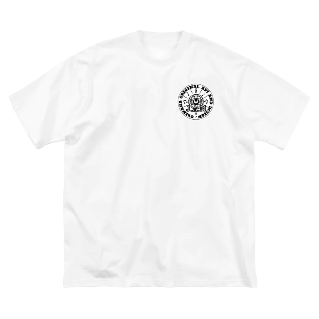 J.A.M OKINAWAのNO MUSIC NO LIFE ビッグシルエットTシャツ