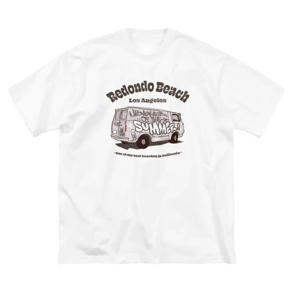 Good Music and Coffee.のRedondo Beach. Big T-Shirt