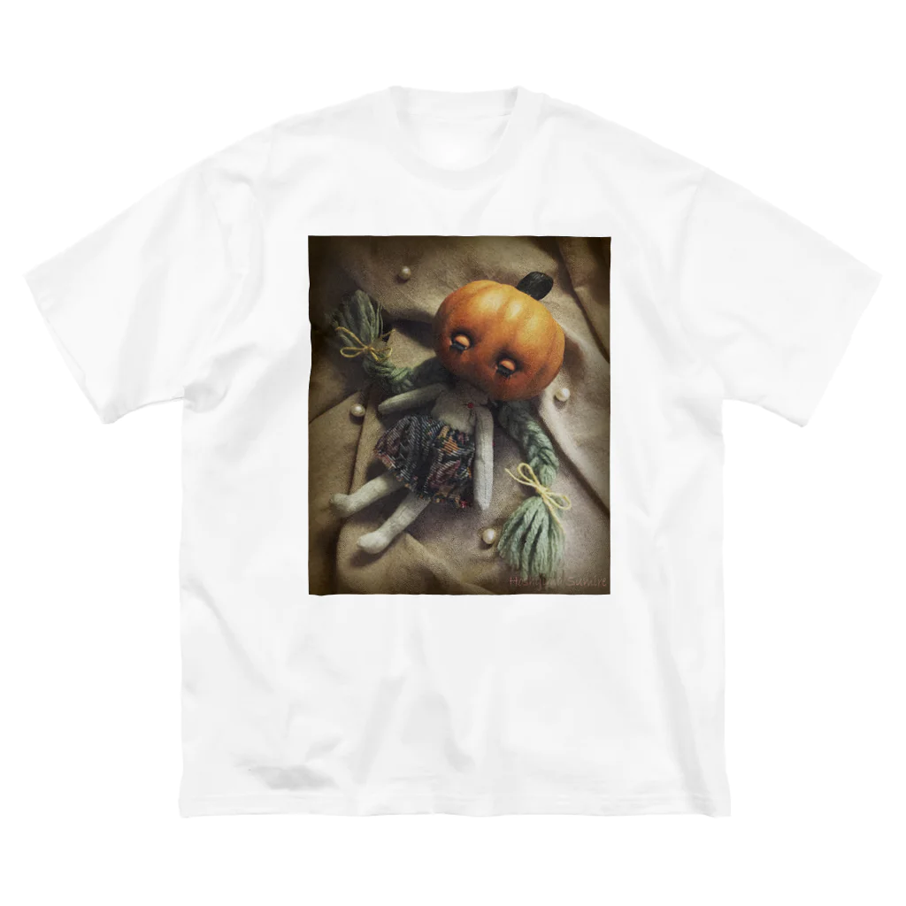 Cast a spell !! by Hoshijima SumireのPumpkin Head Big T-Shirt