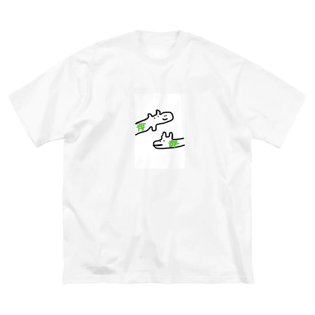 risbedのわに ビッグシルエットTシャツ