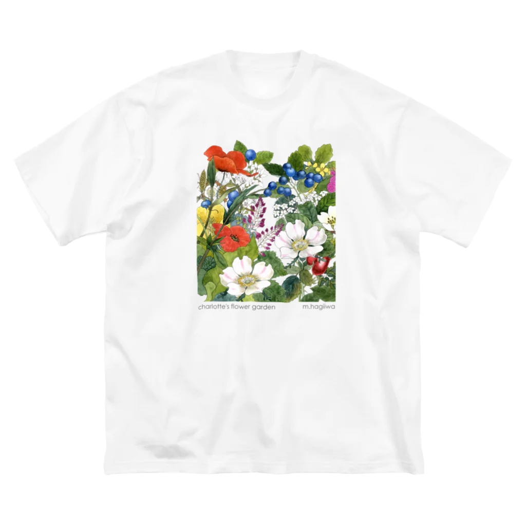 萩岩睦美のグッズショップのビッグT　シャーロットの花園 ビッグシルエットTシャツ