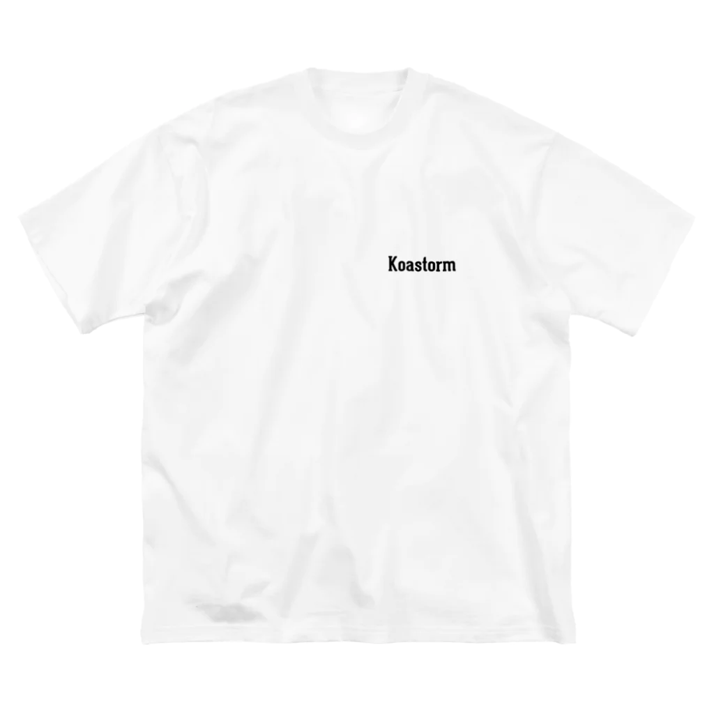 コーストーム　Koastormのコーストーム　ロゴ　シンプル ビッグシルエットTシャツ