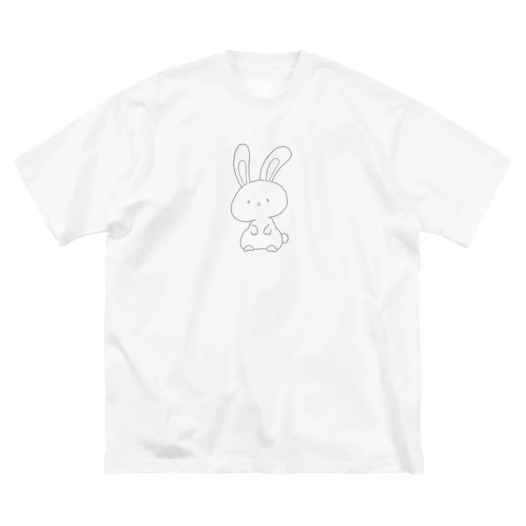 醤油ののーまる・うさぎさん ビッグシルエットTシャツ