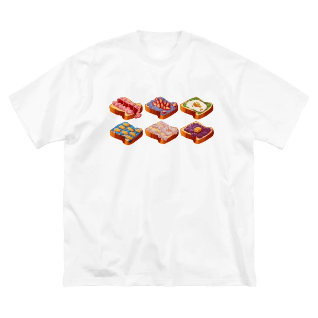 HOHOEMI🍋の食パンケーキ ビッグシルエットTシャツ