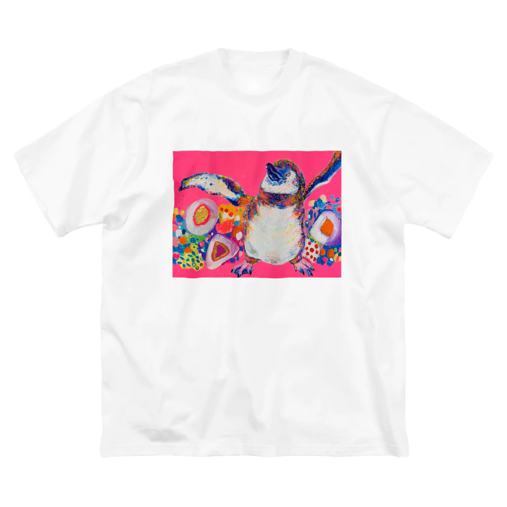 MOCCHIのカラフルショップの毎日が新しい Big T-Shirt