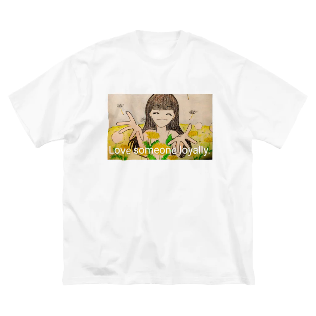 moon333Starry☆Skyのタンポポ⭐綿毛　花言葉:真心をこめた愛 Big T-Shirt