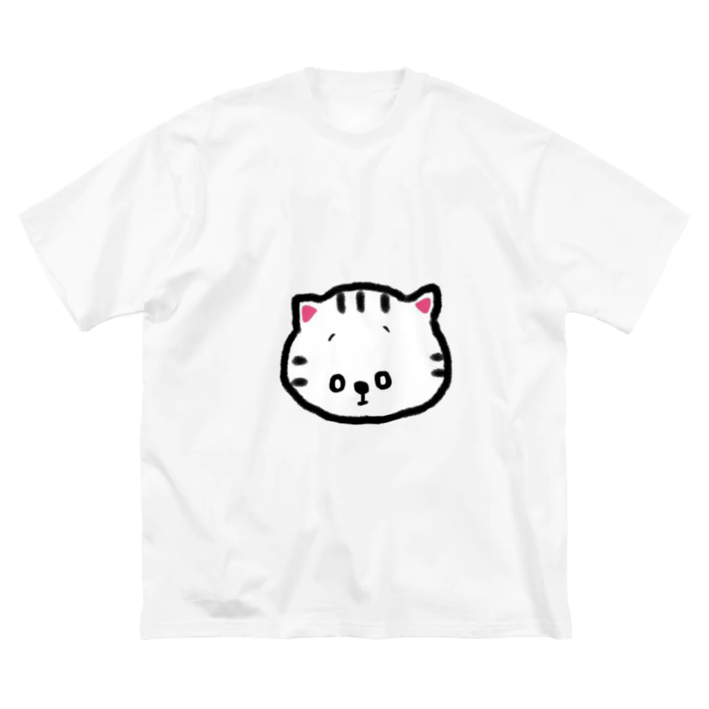 しょぼんねこのしょぼんねこ ビッグシルエットTシャツ