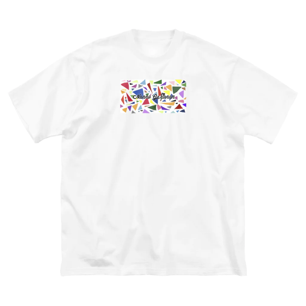 ここいでんのNanno GaRanan（何の柄なん） ビッグシルエットTシャツ