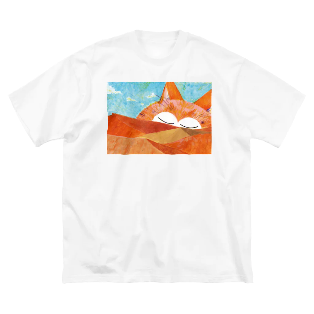 Sunny the catのSunny over the desert Big T-Shirt