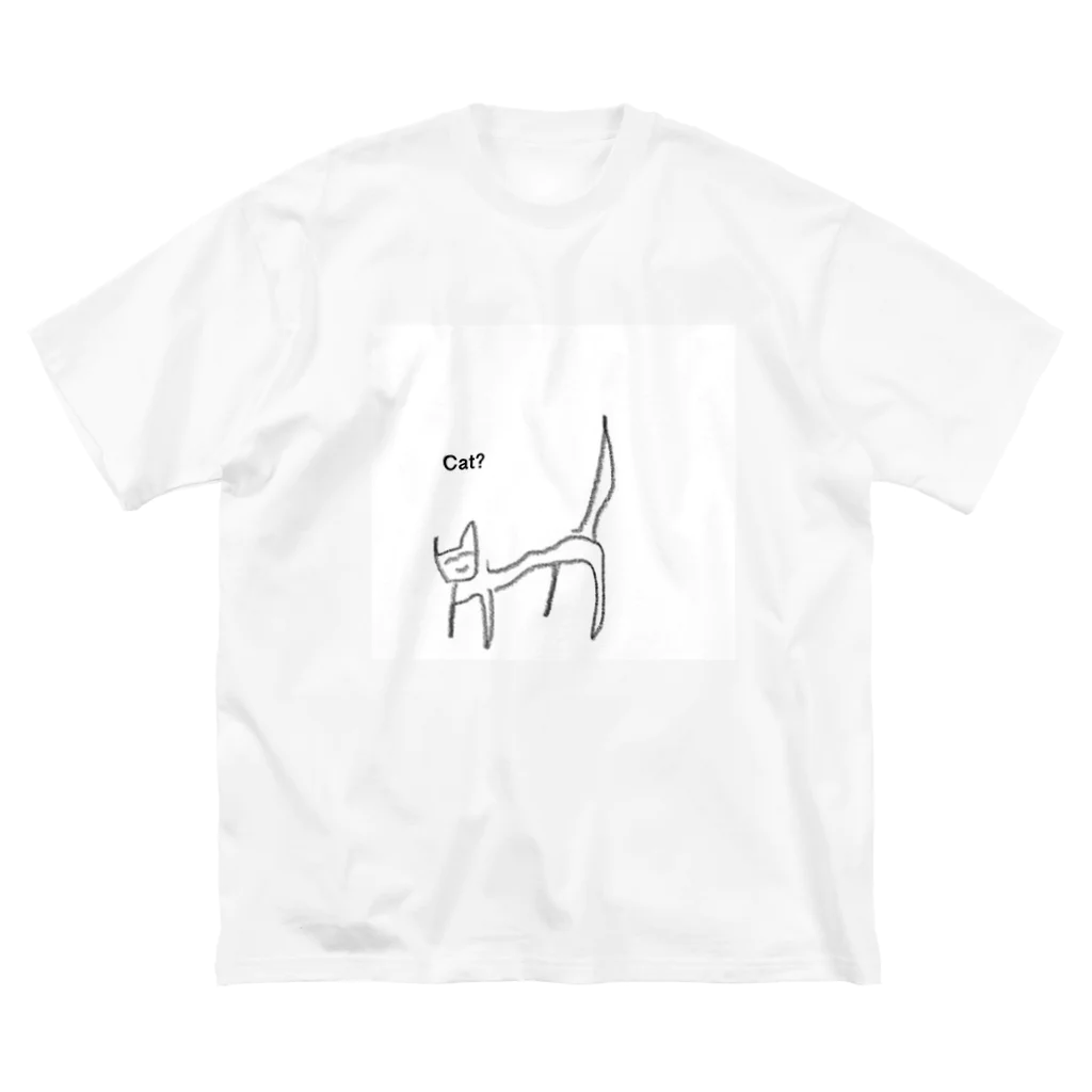 cat?のcat? ビッグシルエットTシャツ