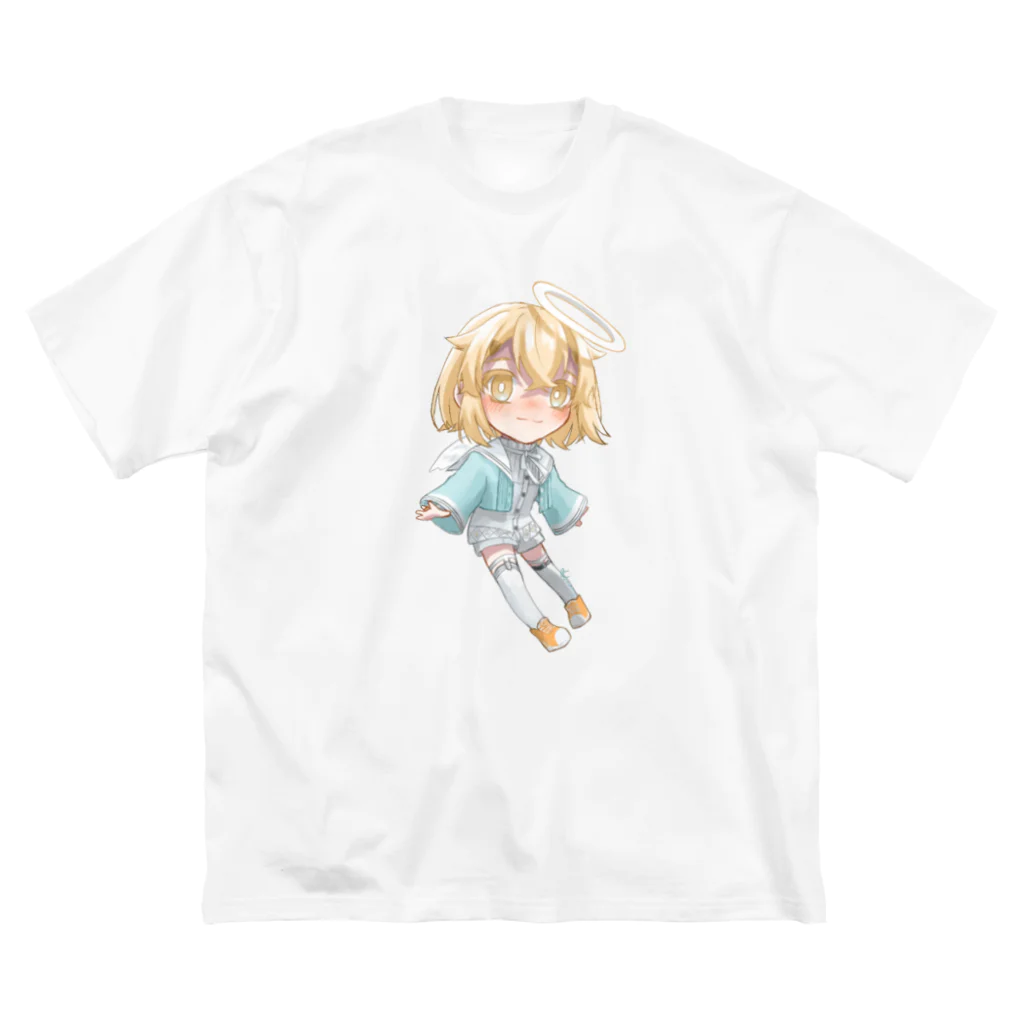 🧂しおむすび🍙通販のラビエルくゆのTシャツ ビッグシルエットTシャツ