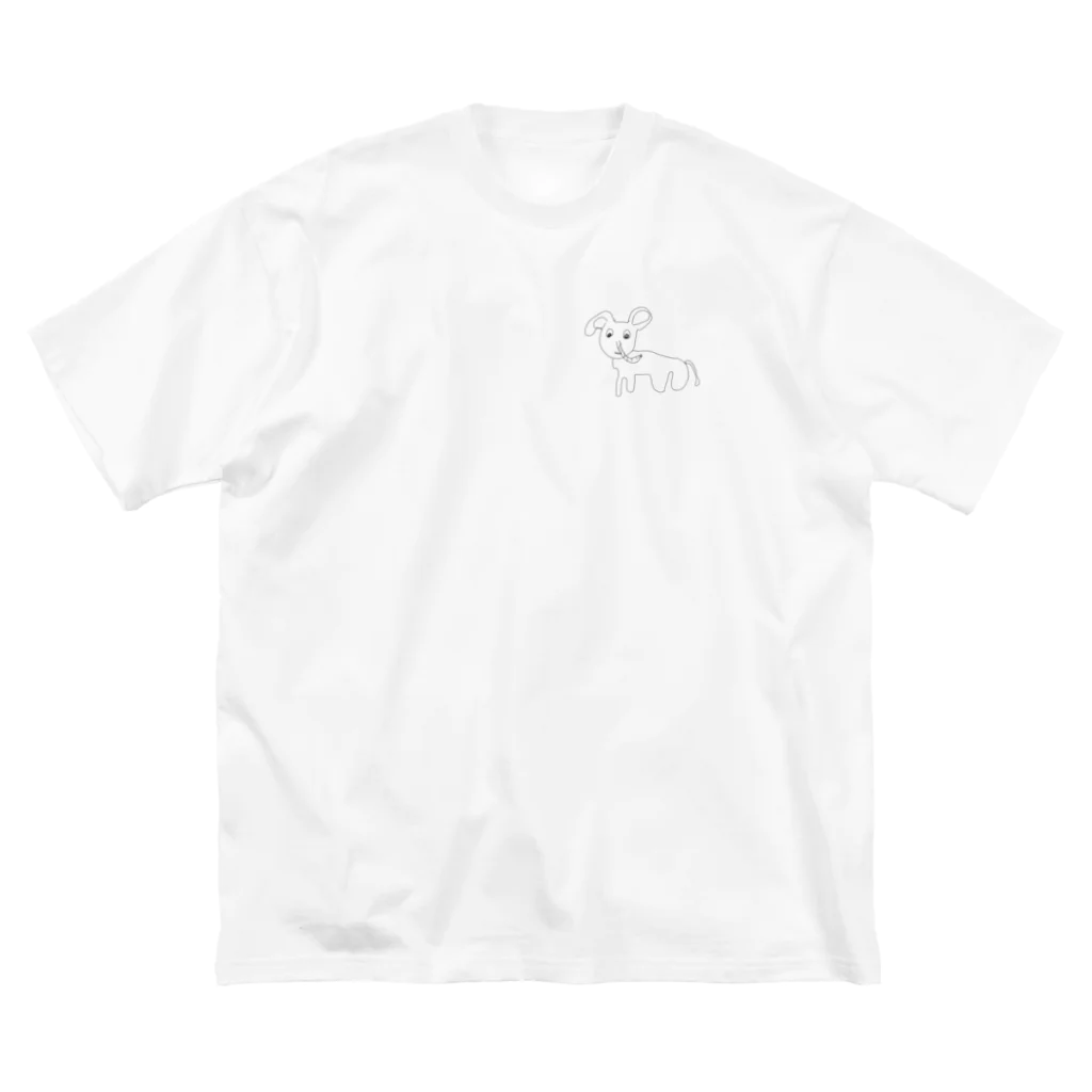 ふつうのぞうやさんのFutsuu no Zou ビッグシルエットTシャツ