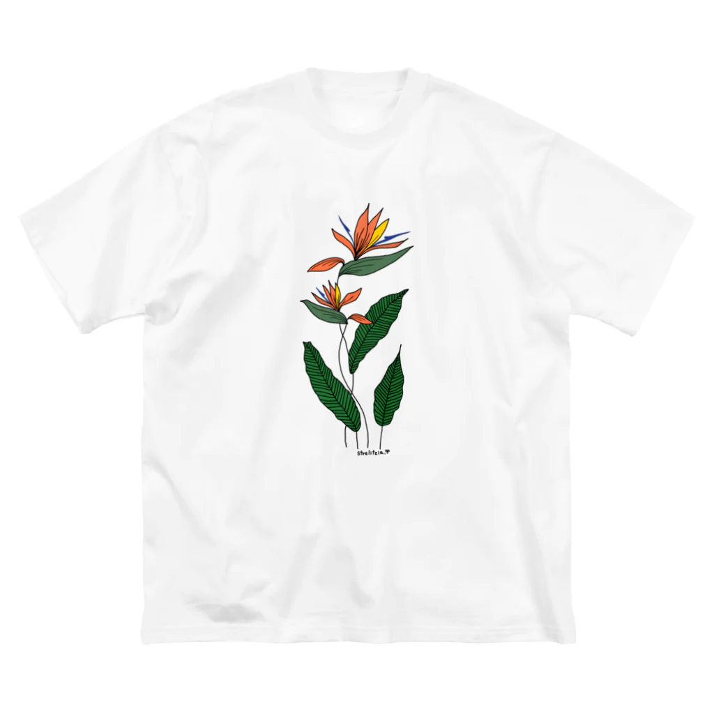 moguratatakiのBird of Paradise Big T-Shirt