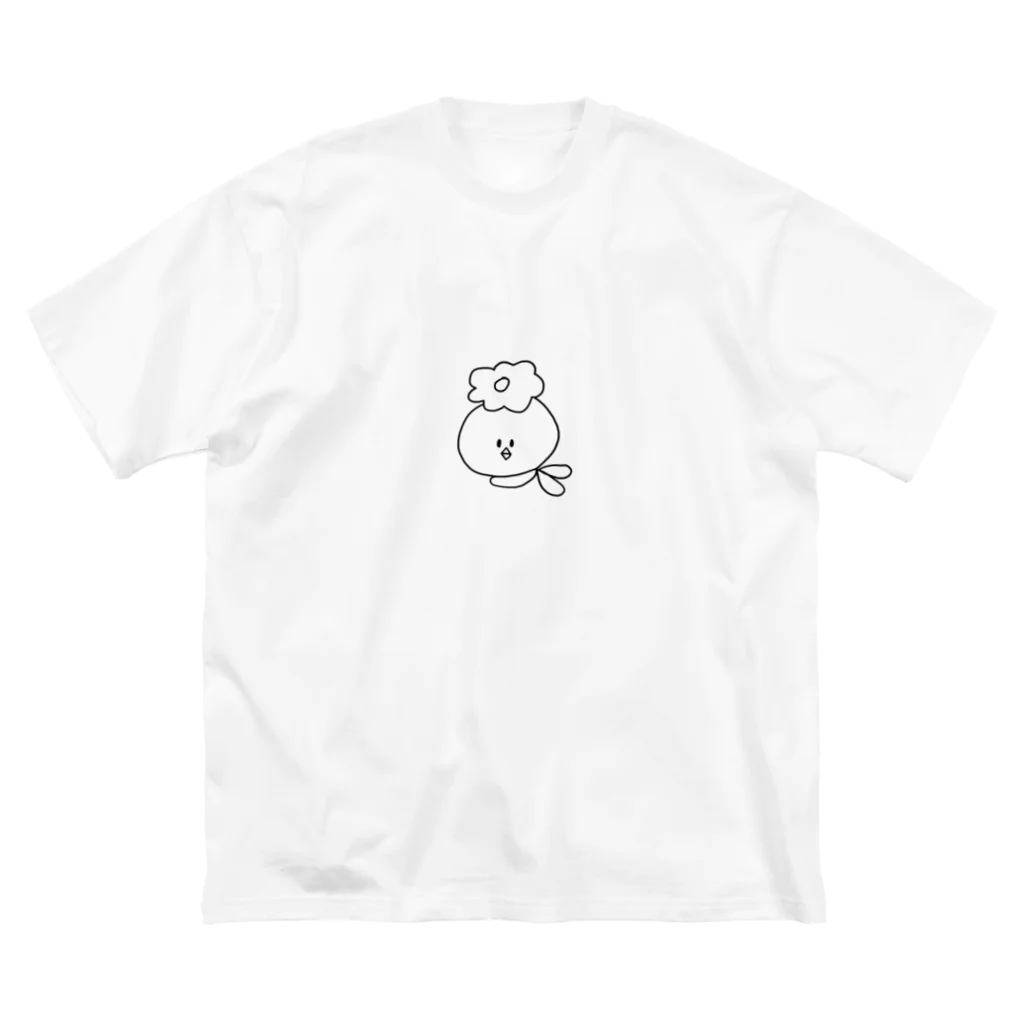 kappaerfieldのかっぱレッドモノクロ ビッグシルエットTシャツ