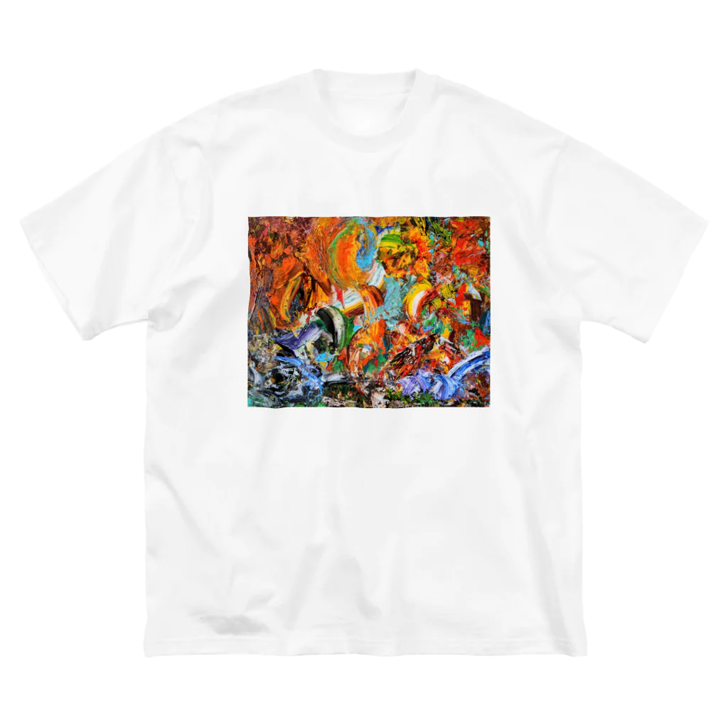 kurashi-ni hoshiのSunflower or the sun? ビッグシルエットTシャツ