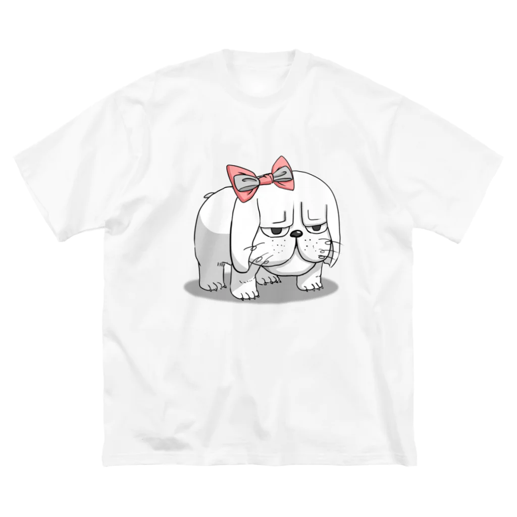 Atelier Tuna Morningの謎の犬種 ビッグシルエットTシャツ