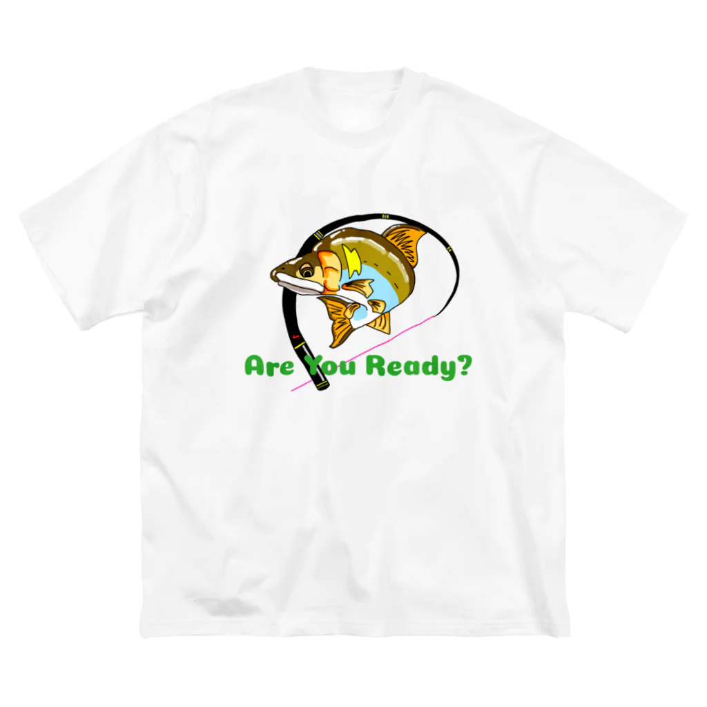 すぎん家の鮎(Are You) Ready? ビッグシルエットTシャツ