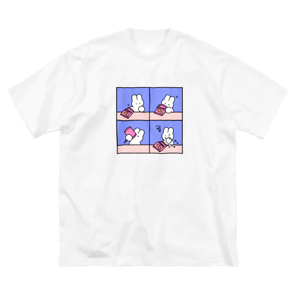 nsnのCHIPS ビッグシルエットTシャツ