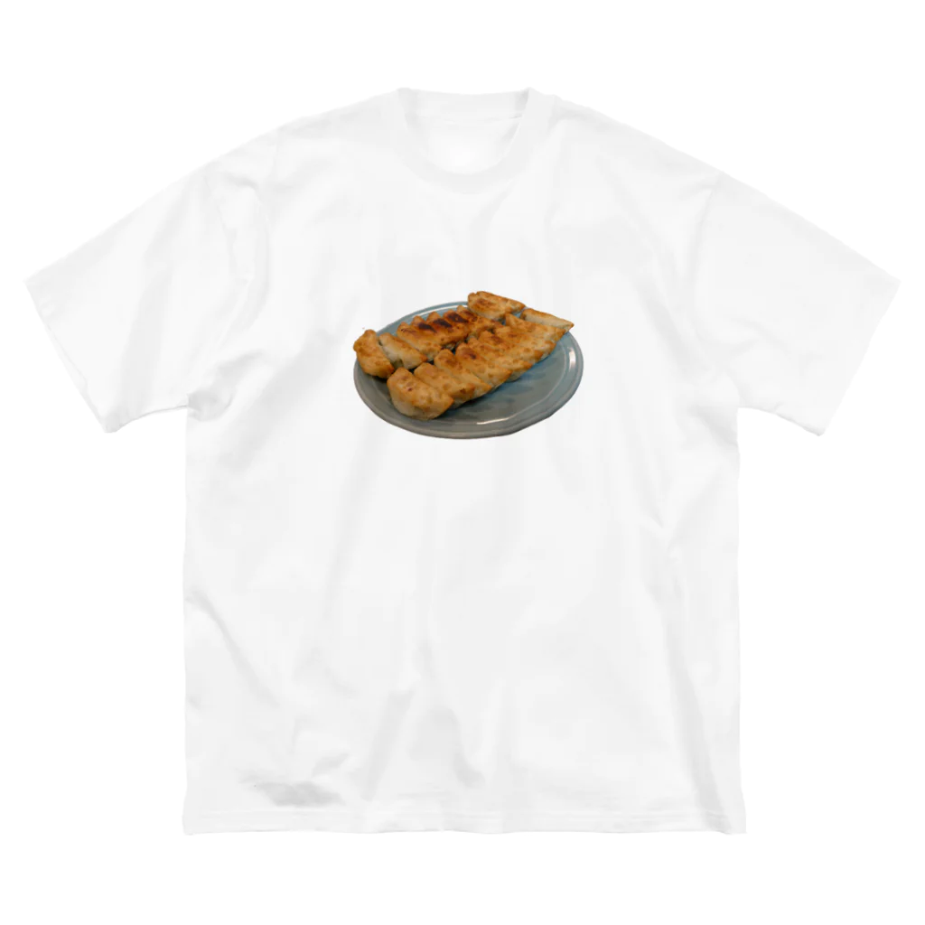 BRZの美味しい餃子です ビッグシルエットTシャツ