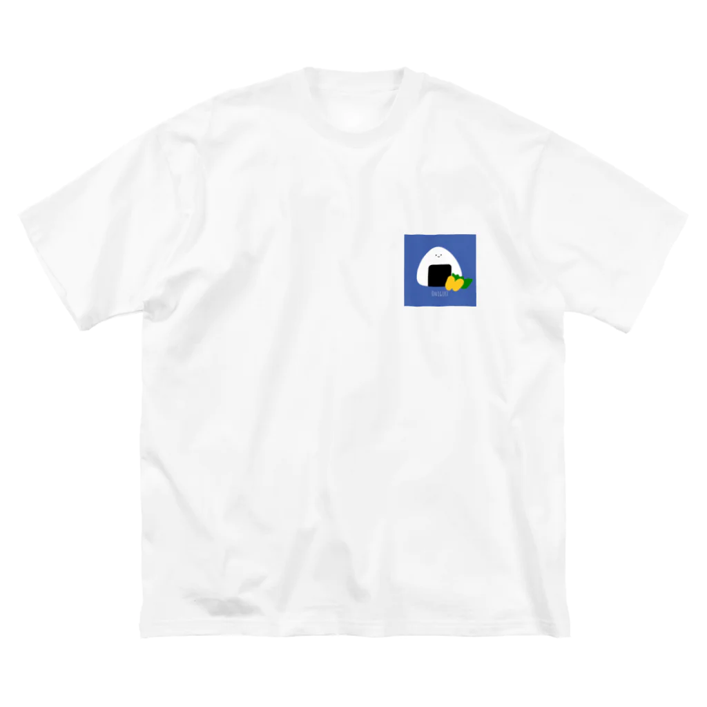 ぱぽぽあのONIGIRI ビッグシルエットTシャツ