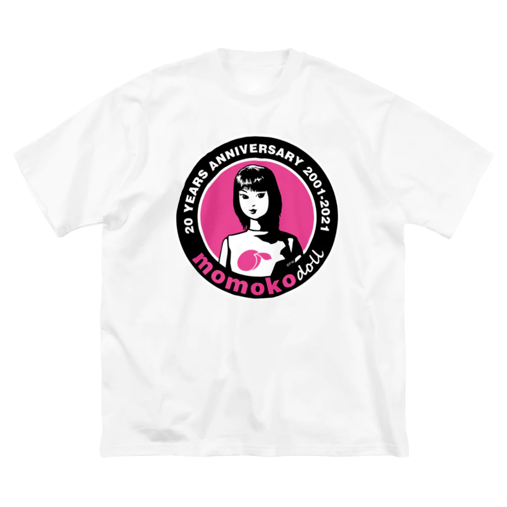 PetWORKs SUZURI Shopのmomoko20th ビッグシルエットTシャツ