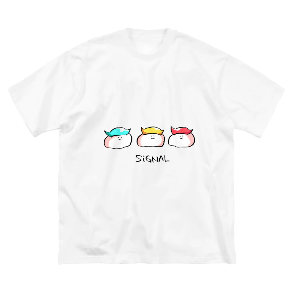 カルロス袴田のすし信号 ビッグシルエットTシャツ