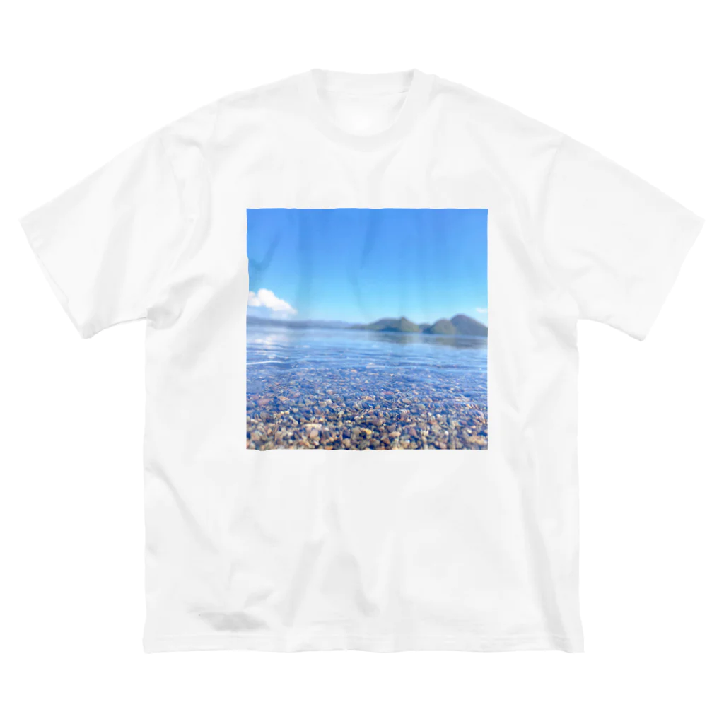 Pastelの湖 ビッグシルエットTシャツ