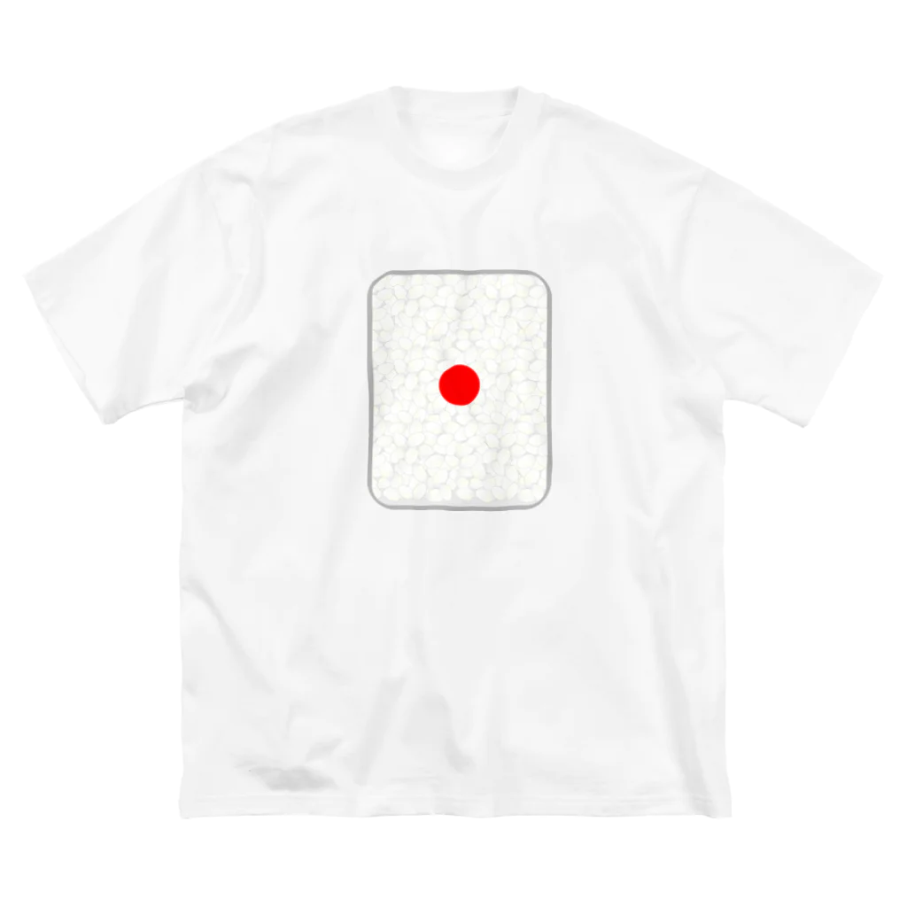 chicodeza by suzuriのただの日の丸べんとう ビッグシルエットTシャツ