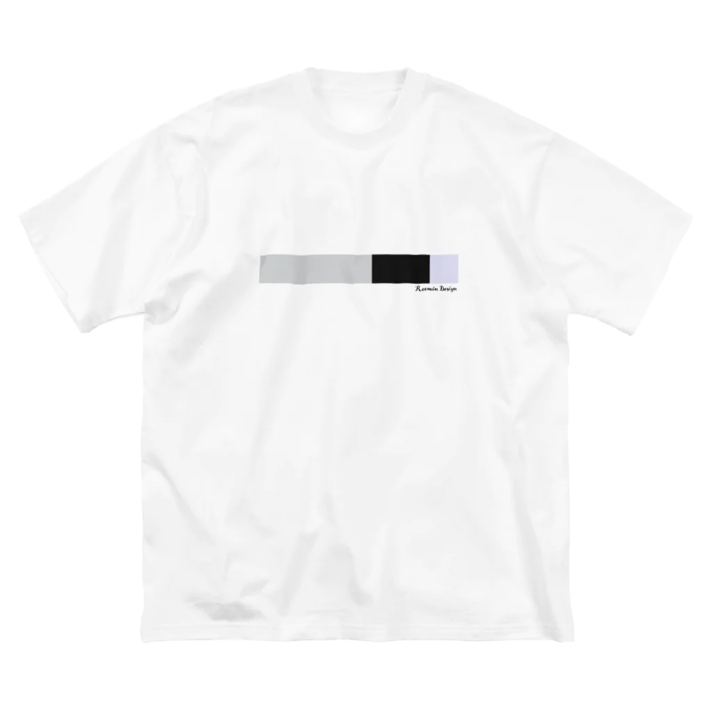 ReeminDesignのborder-GBL ビッグシルエットTシャツ