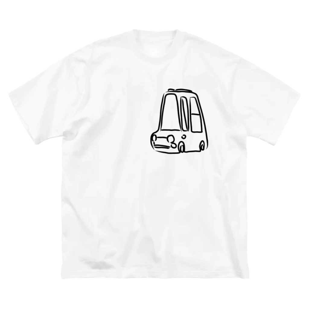 のーじゃんるのデフォルメカー ビッグシルエットTシャツ