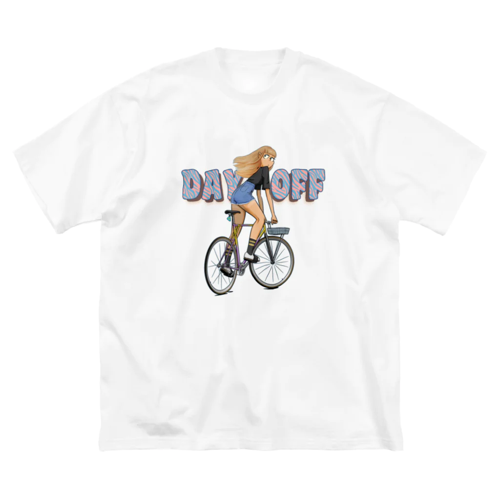 nidan-illustrationの"DAY OFF" ビッグシルエットTシャツ