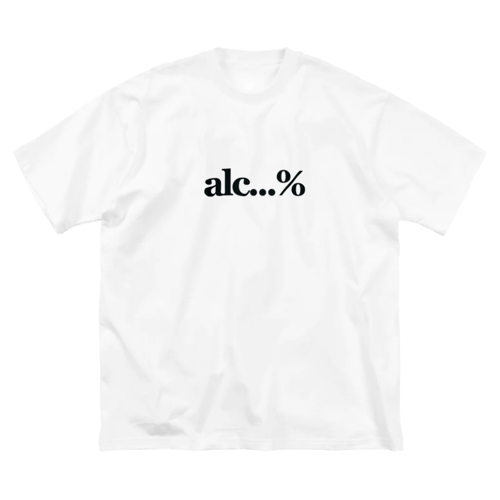酒呑み組合株式会社のAlc…% ビッグシルエットTシャツ
