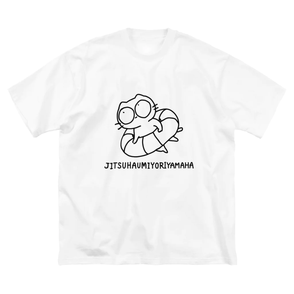 すみの店の実は海より山派 ビッグシルエットTシャツ