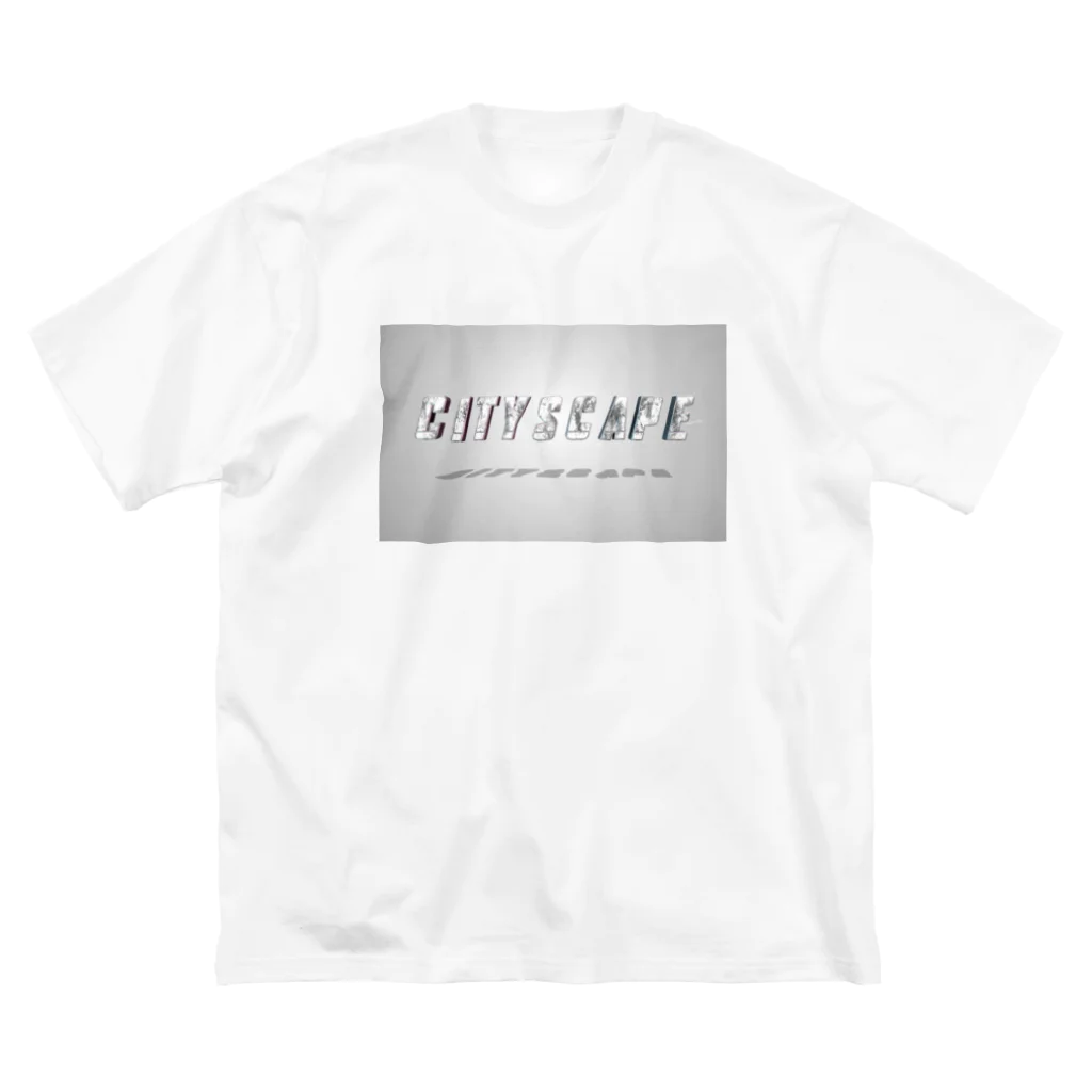 TERUQグッズのCITYSCAPE Tシャツ ビッグシルエットTシャツ