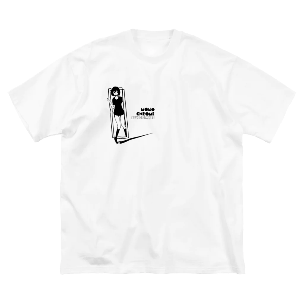 corlのMONOCHROME ビッグシルエットTシャツ