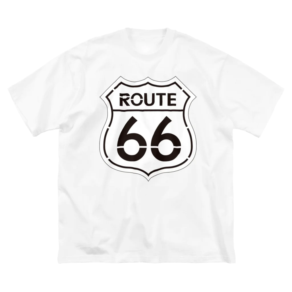 graficoのROUTE 66 ビッグシルエットTシャツ