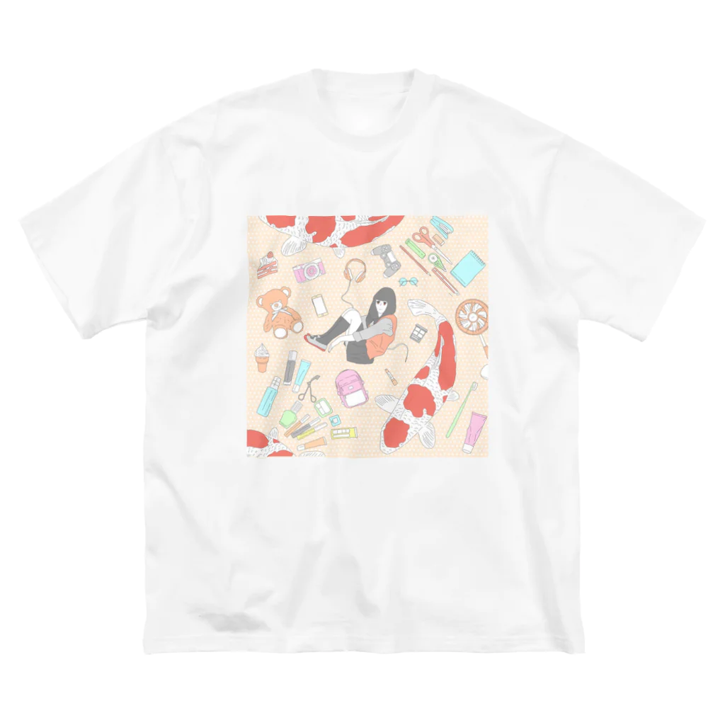 jiro_jiroの鯉の子 Big T-Shirt