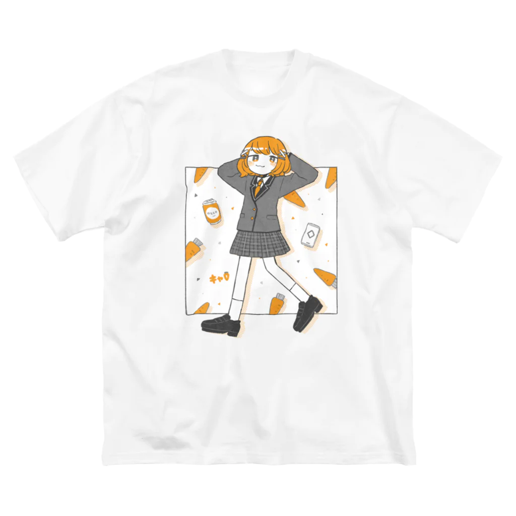 土御門キャロ🥕のキャロっとおさんぽTシャツ Big T-Shirt