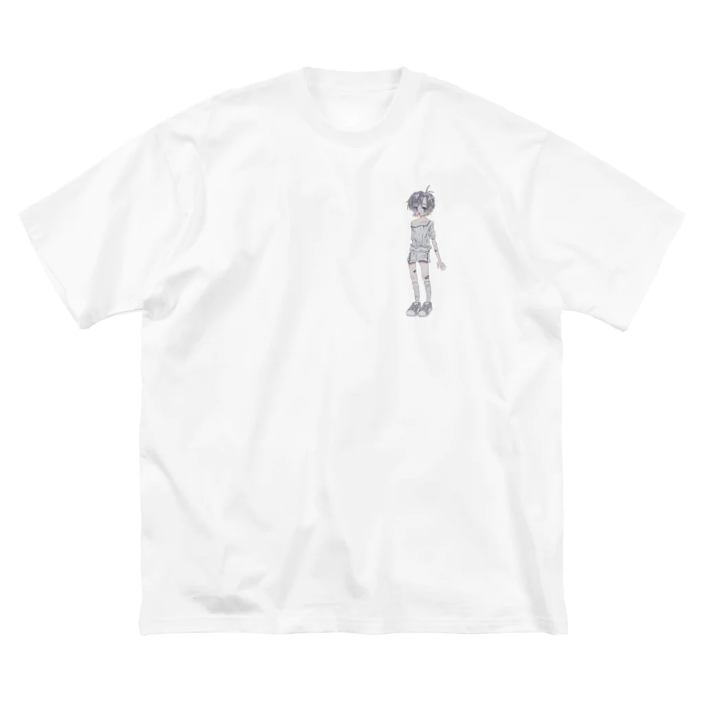 お~ﾄ。の🩹。 ビッグシルエットTシャツ